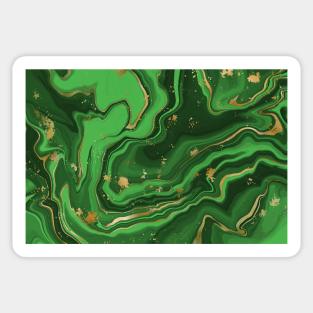 beautiful green marble with golden glitter, perfect marble for home decor and trendy looking Sticker